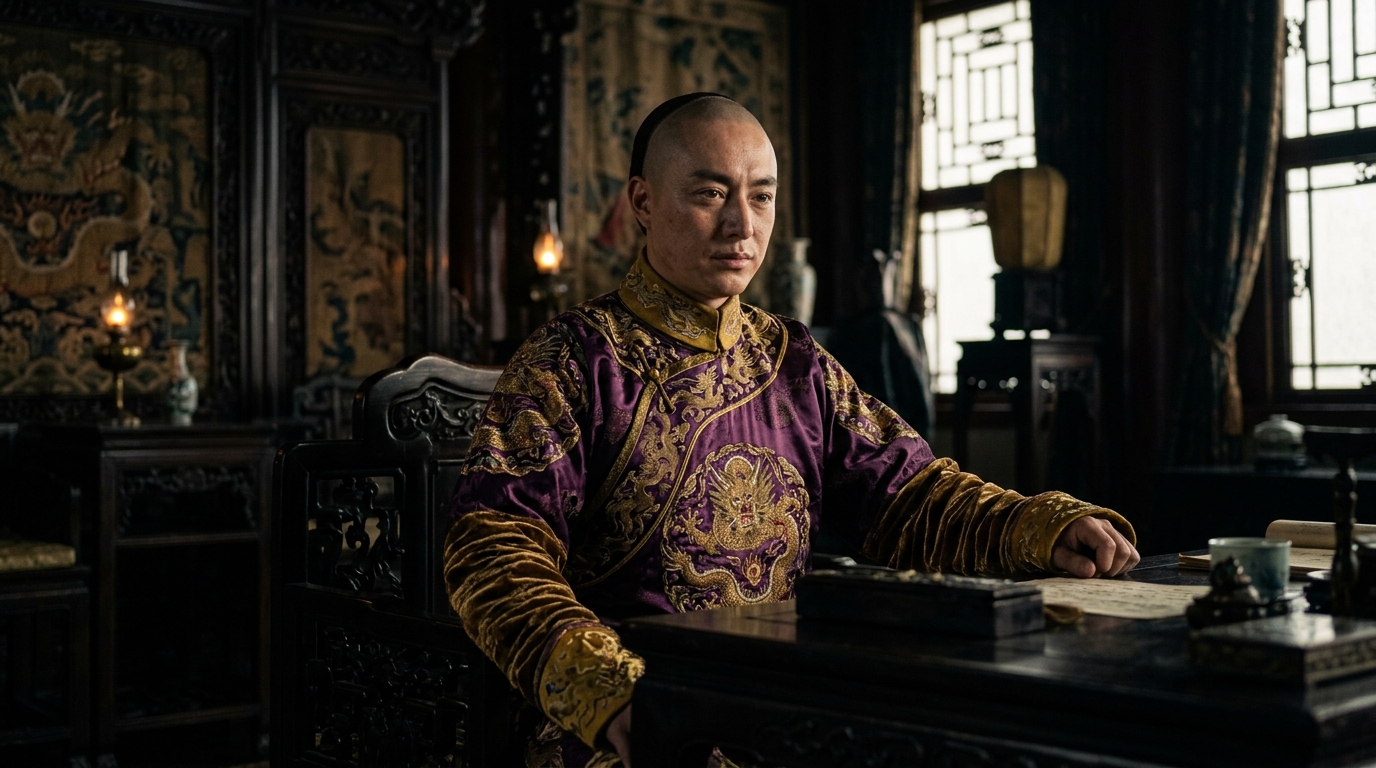 Emperor Guangxu: Poisoned One Day Before the Empress Dowager's Death - Napoleon (2023), The Crown style cinematic historic...