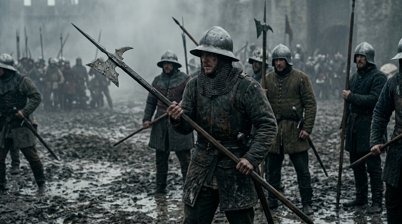 The Halberd - Infantry's Swiss Innovation - The King (2019), Kingdom of Heaven style cinematic historical scene