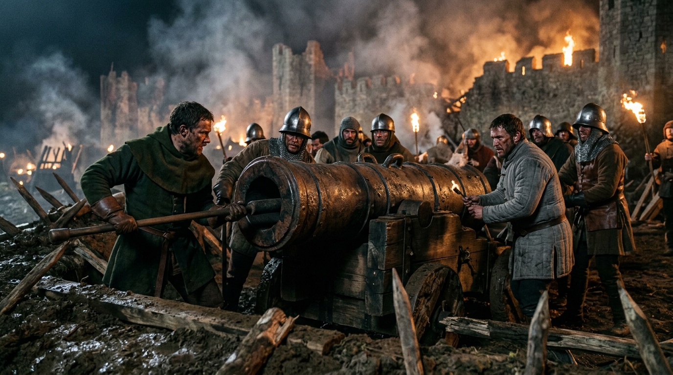 Bombard Cannon: The Gunpowder Monster That Ended the Medieval Age - 1917, Saving Private Ryan style cinematic historical s...