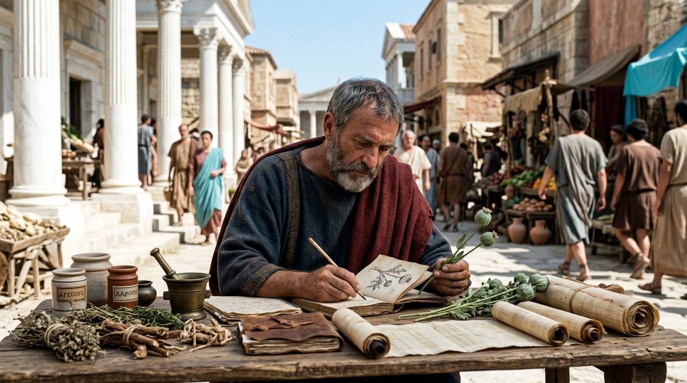 Dioscorides: The Pharmacologist Whose Drug Guide Was Used for 1,600 Years - Historical illustration