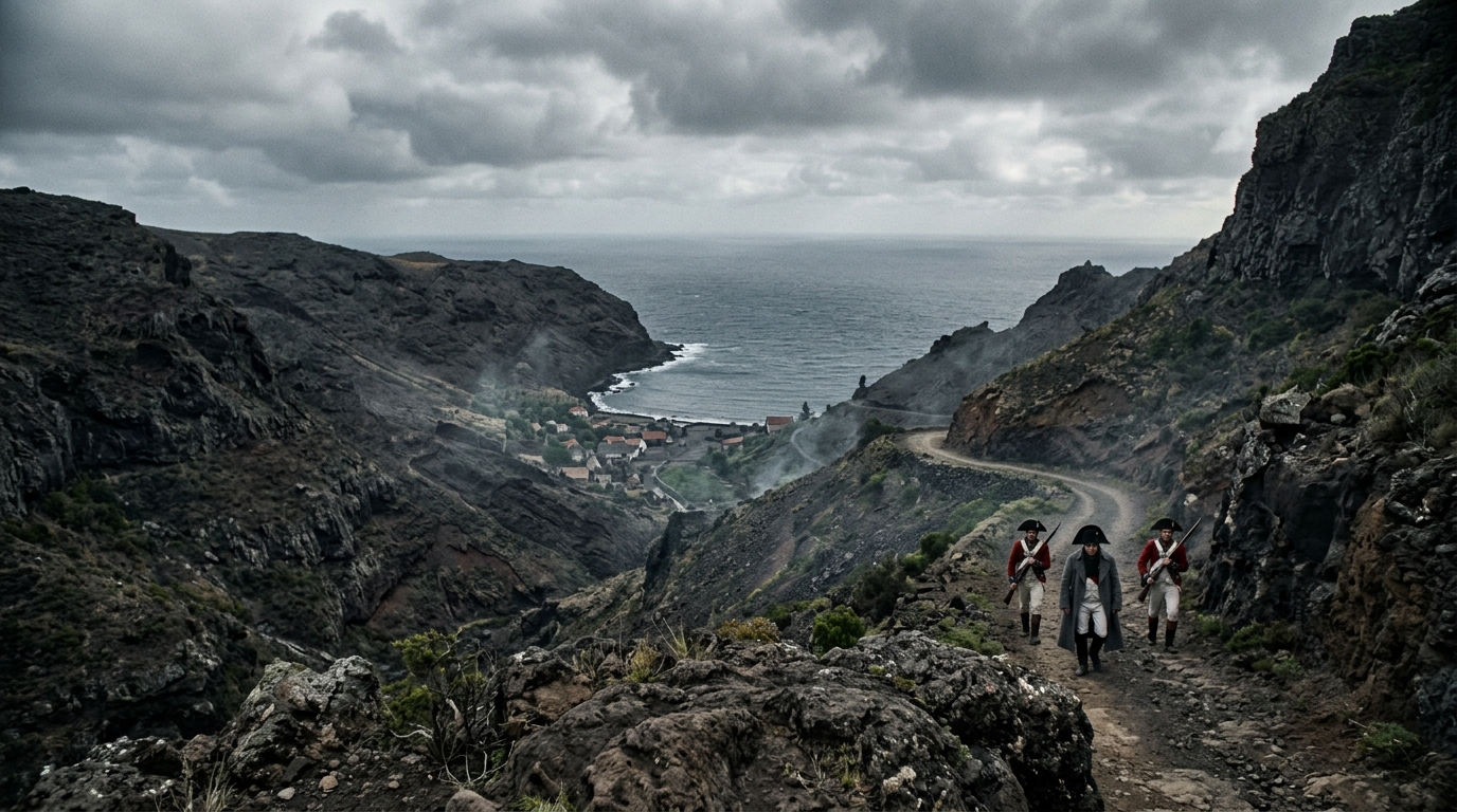 Saint Helena Was Psychological Torture by Design - 1917 (2019) style cinematic historical scene