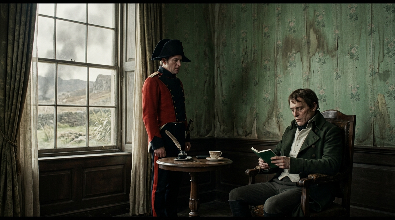 Arsenic in His Wallpaper Might Have Killed Him - 1917 (2019) style cinematic historical scene