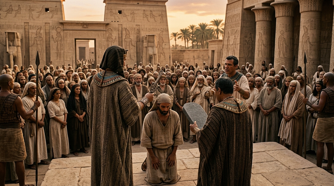 Glossotomy: Tongue Removal for Speaking Against the Gods - Apocalypto (2006) style cinematic historical scene